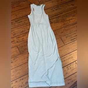 Dynamite Sleeveless blue/green pastel Maxi Dress size M